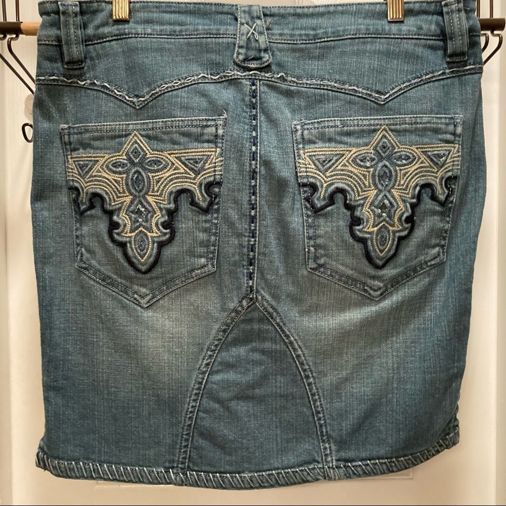 ANTIK DENIM MINI SKIRT
